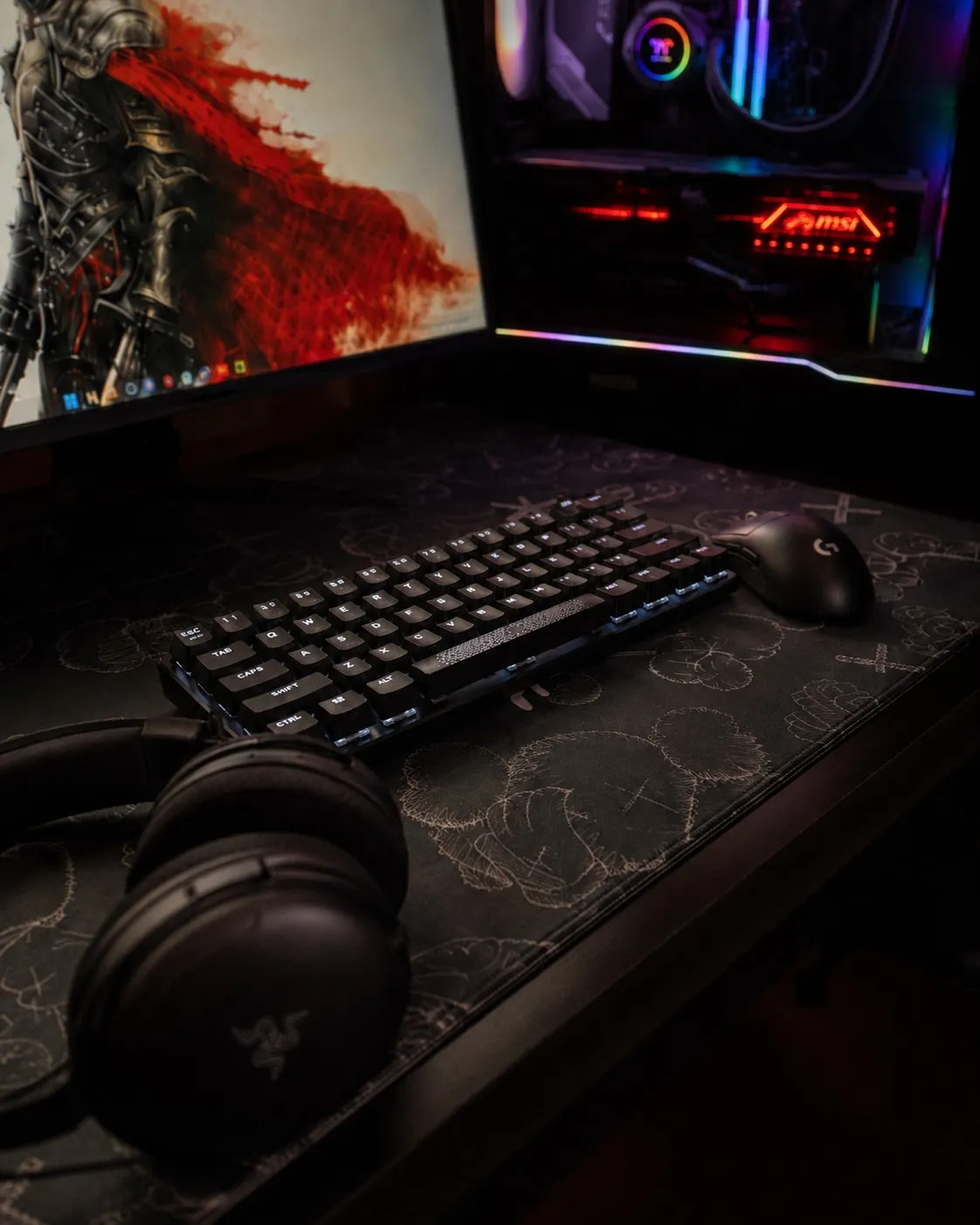 Flagship rig · exterior
